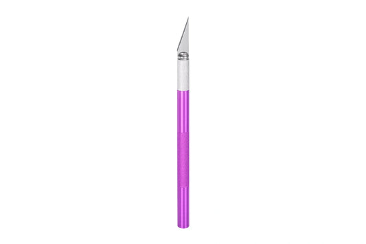 Purple Sugarcraft Knife and Ribbon Insertion Blade Set - Iconic Cake Art