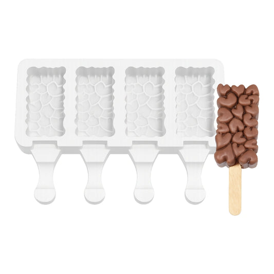 Love Hearts Popsicle Silicone Mould - Iconic Cake Art