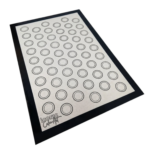 40cm x 60cm Silicone Baking Mat Iconic Cake Art