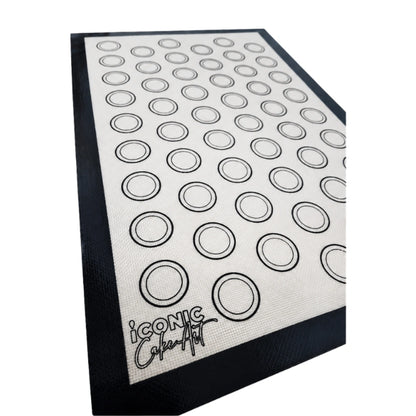 40cm x 60cm Silicone Baking Mat Iconic Cake Art