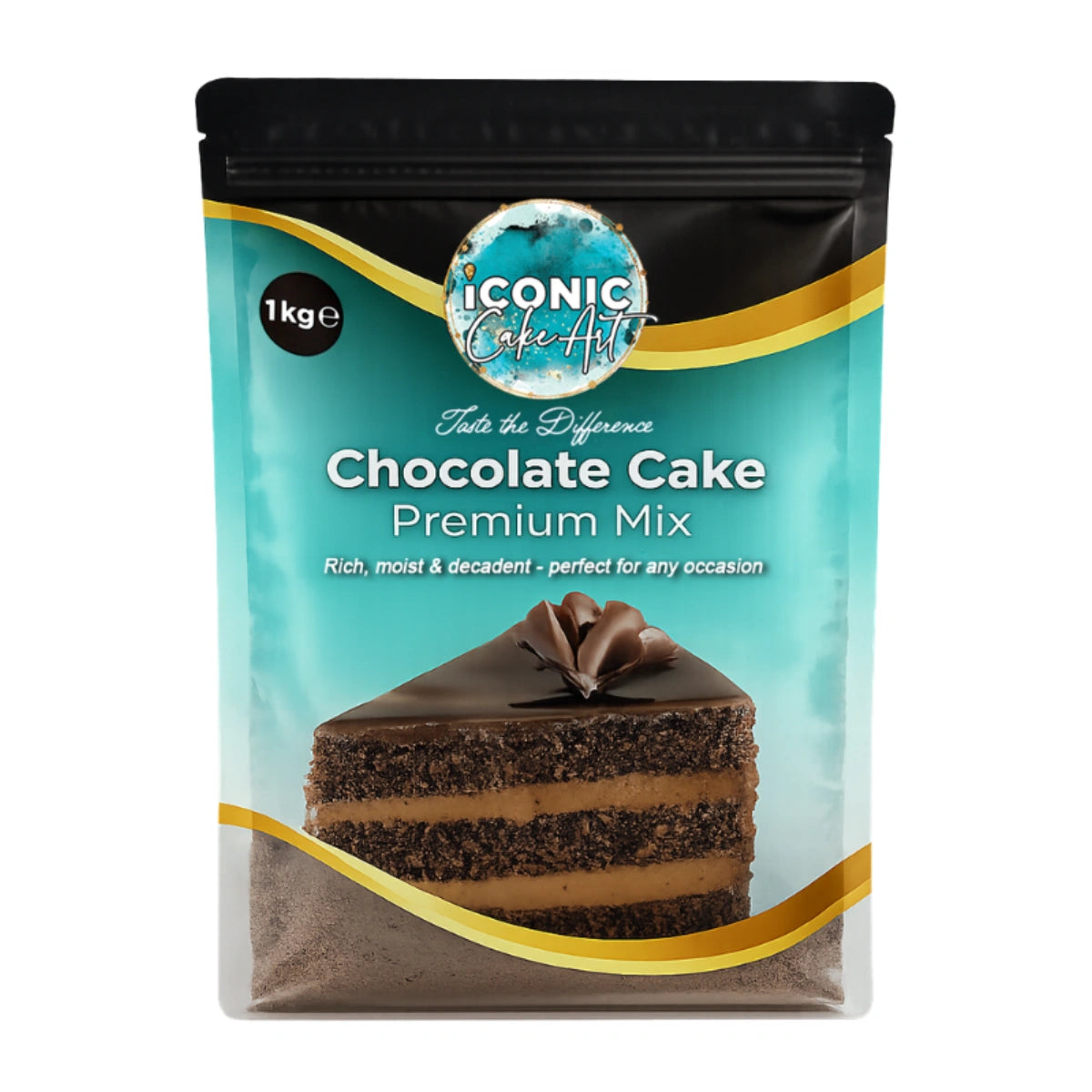 Chocolate Cake Premium Mix 1kg - Iconic Cake Art