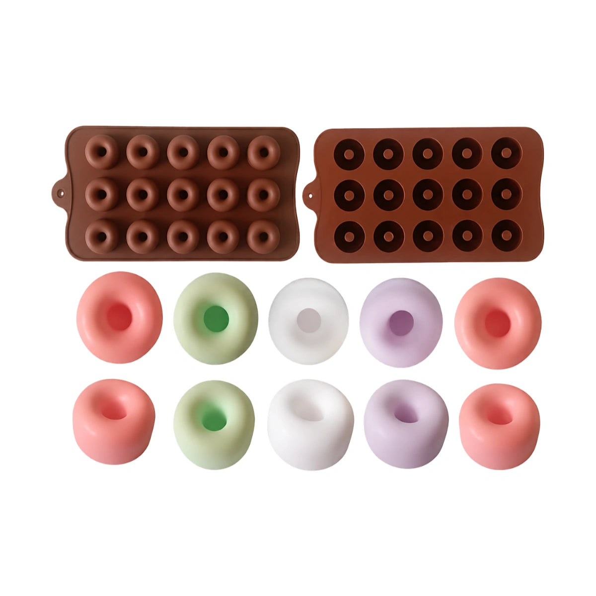 Mini Donut Chocolate Mould - Iconic Cake Art