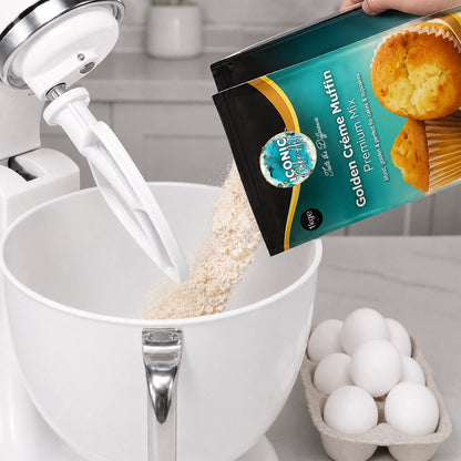 Golden Creme Cake Muffin Premium Mix 1kg - Iconic Cake Art