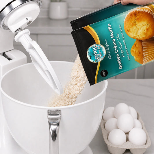 Golden Creme Cake Muffin Premium Mix 1kg - Iconic Cake Art