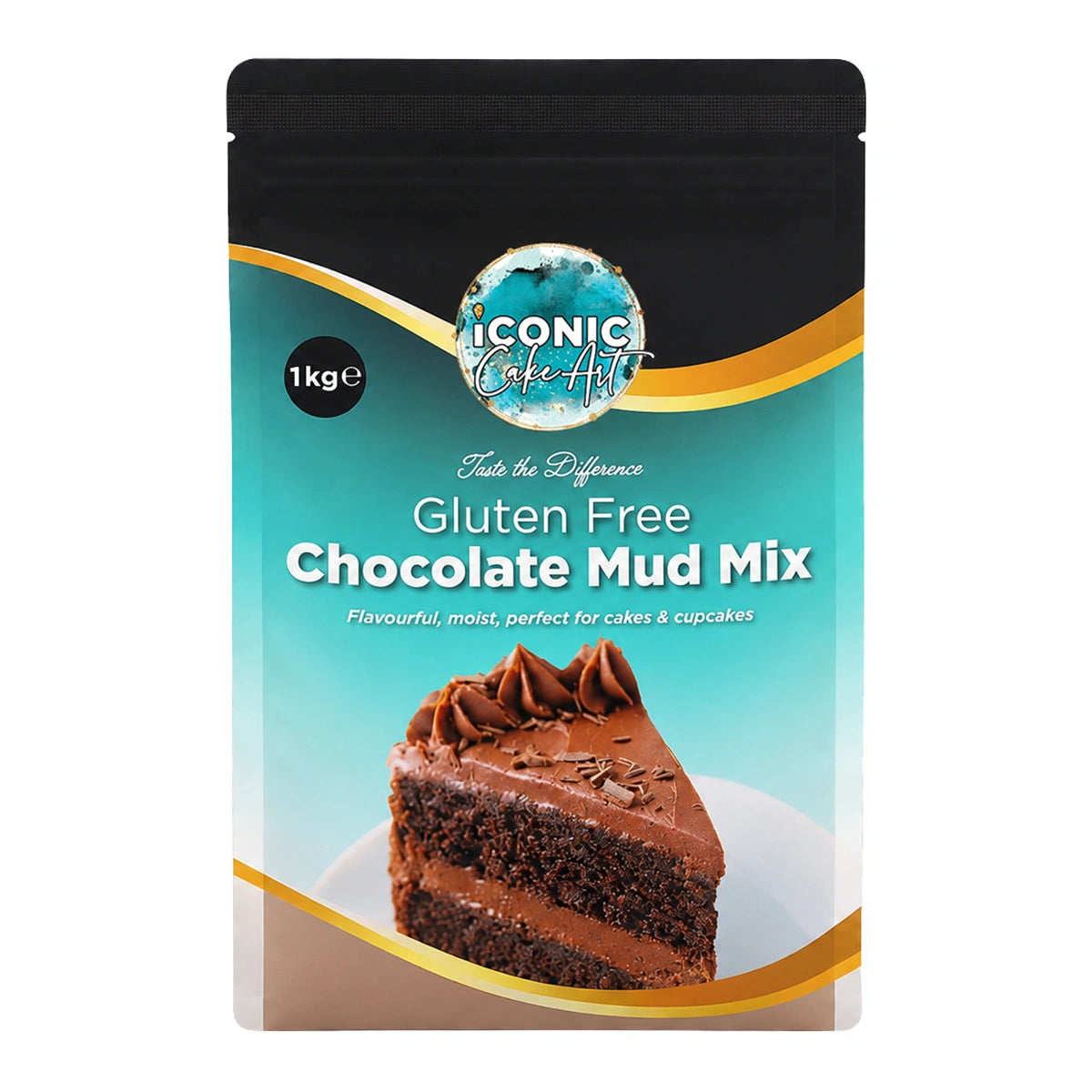 Chocolate Gluten Free Mud Mix 1kg - Iconic Cake Art