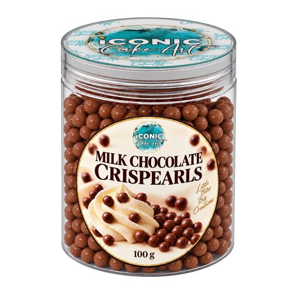 Milk Chocolate Crispearls 100g - Iconic Cake Art