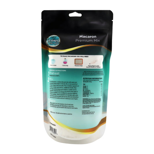 Macaron Premium Mix 500g - Iconic Cake Art