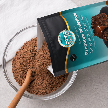 Chocolate Premium Mississippi Mud Mix 1kg - Iconic Cake Art
