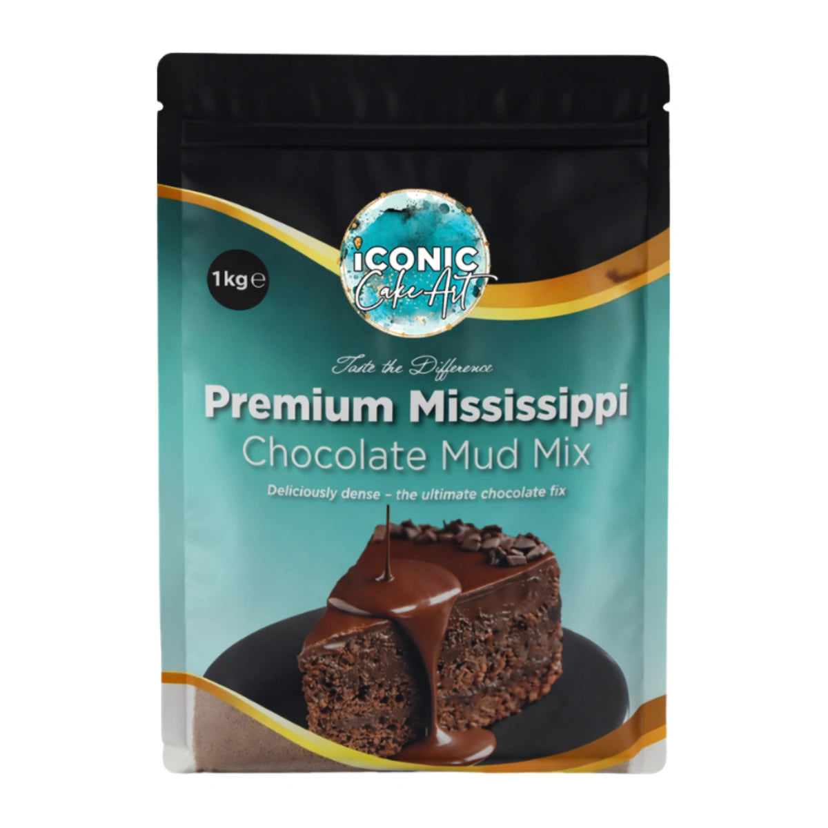 Chocolate Premium Mississippi Mud Mix 1kg - Iconic Cake Art