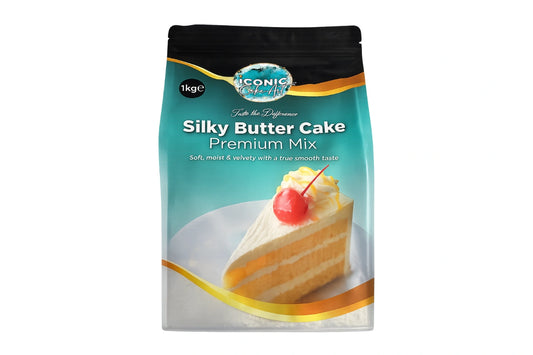 Silky Butter Cake Premium Mix 1kg - Iconic Cake Art