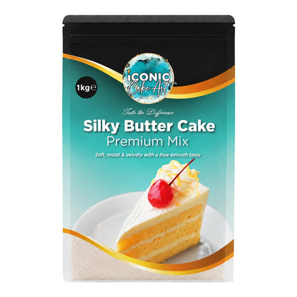 Silky Butter Cake Premium Mix 1kg - Iconic Cake Art