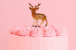 Christmas Reindeer Toppers (6 Pack) - Iconic Cake Art