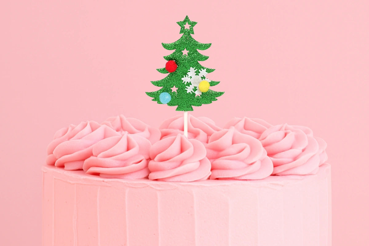 Christmas Tree Toppers (6 Pack) - Iconic Cake Art
