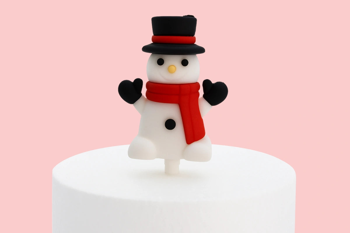 Snowman Toppers (6 Pack) - Iconic Cake Art