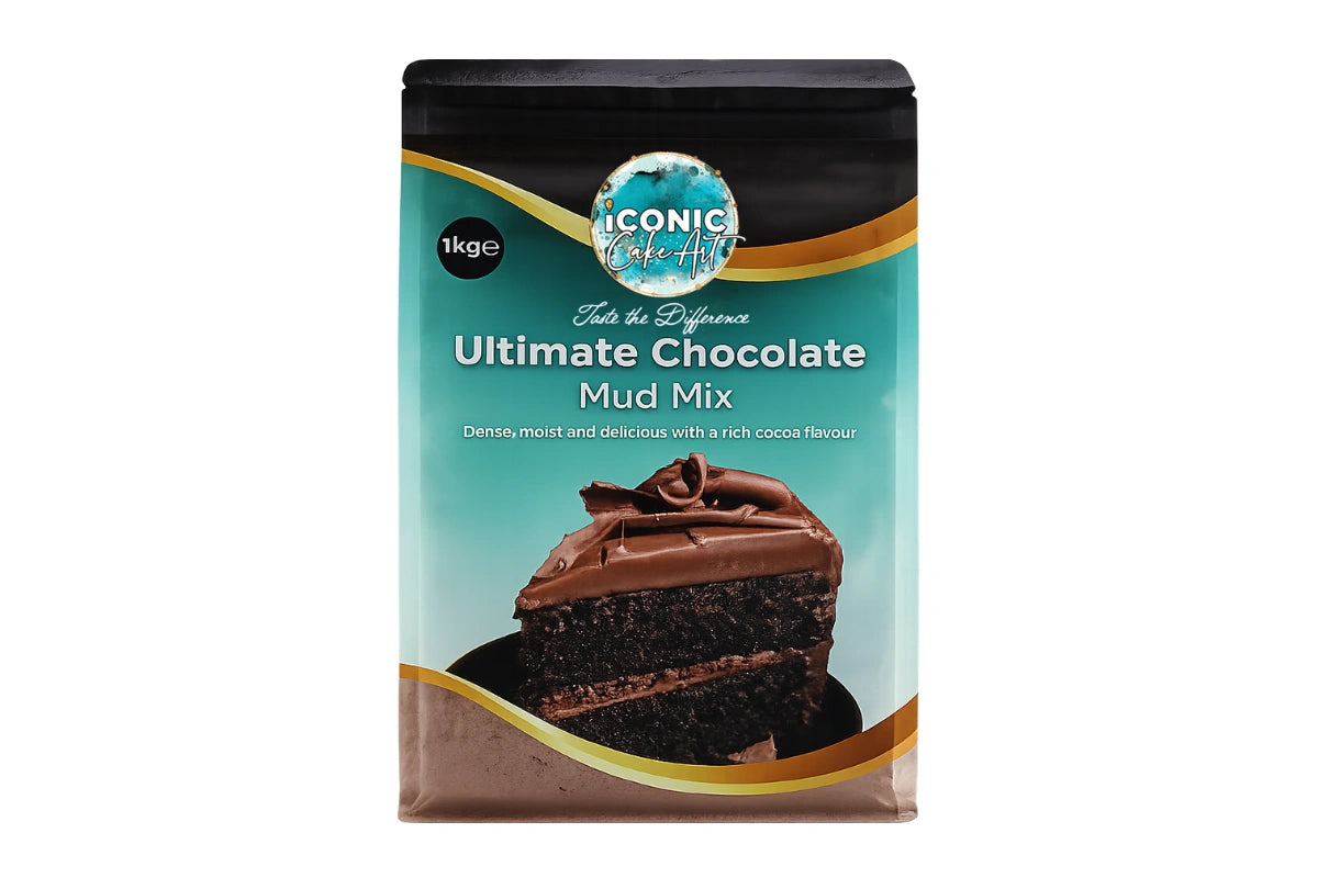 Chocolate Ultimate Mud Cake Mix 1kg - Iconic Cake Art