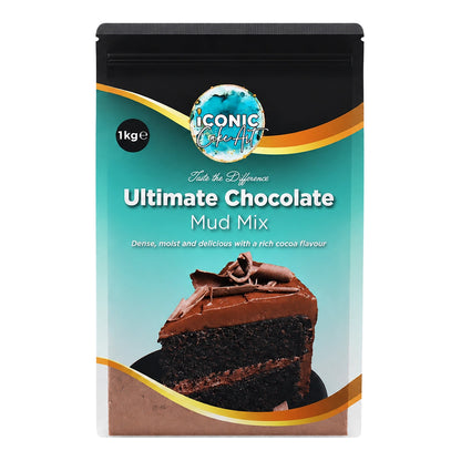 Chocolate Ultimate Mud Cake Mix 1kg - Iconic Cake Art