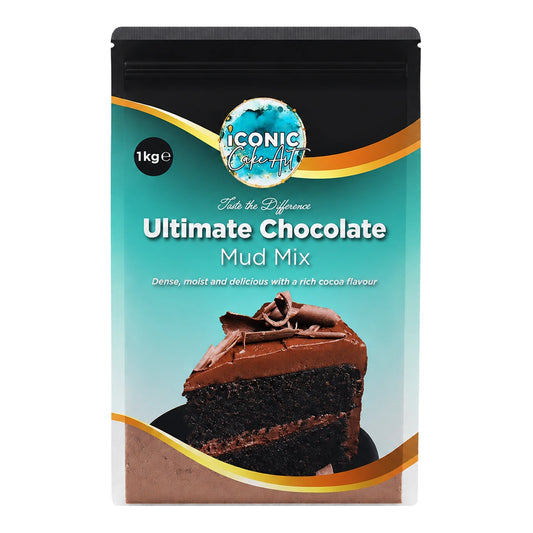 Chocolate Ultimate Mud Cake Mix 1kg - Iconic Cake Art