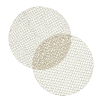2pcs 30cm White Circle Non-Slip Grip Mat