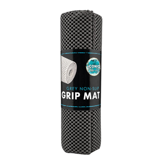 30cm x 200cm Grey Non-Slip Grip Mat