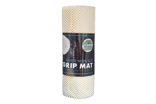30cm x 200cm White Non-Slip Grip Mat - Iconic Cake Art