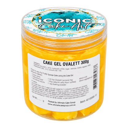 Cake Gel Ovalett 300g - Iconic Cake Art
