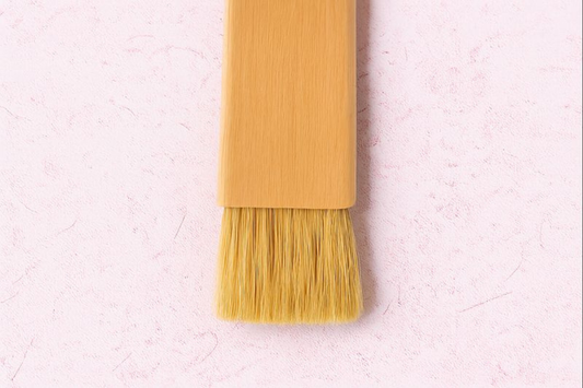 White Natural Bristle Pastry Brush - Iconic Cake Art