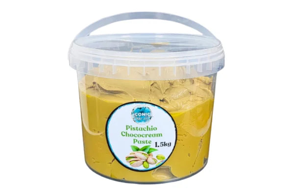 Pistachio Chococream Filling - Italian 1.5kg - Iconic Cake Art