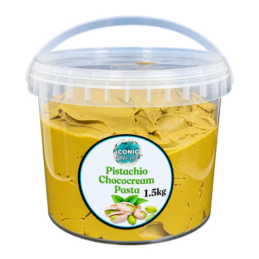Pistachio Chococream Filling - Italian 1.5kg - Iconic Cake Art