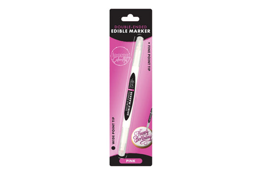 Pink Double Ended Edible Marker - Iconic Cake Art