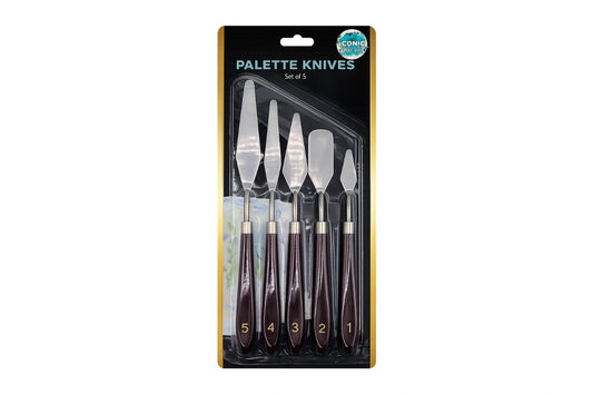 5 - Pcs Palette Knife Set - Iconic Cake Art