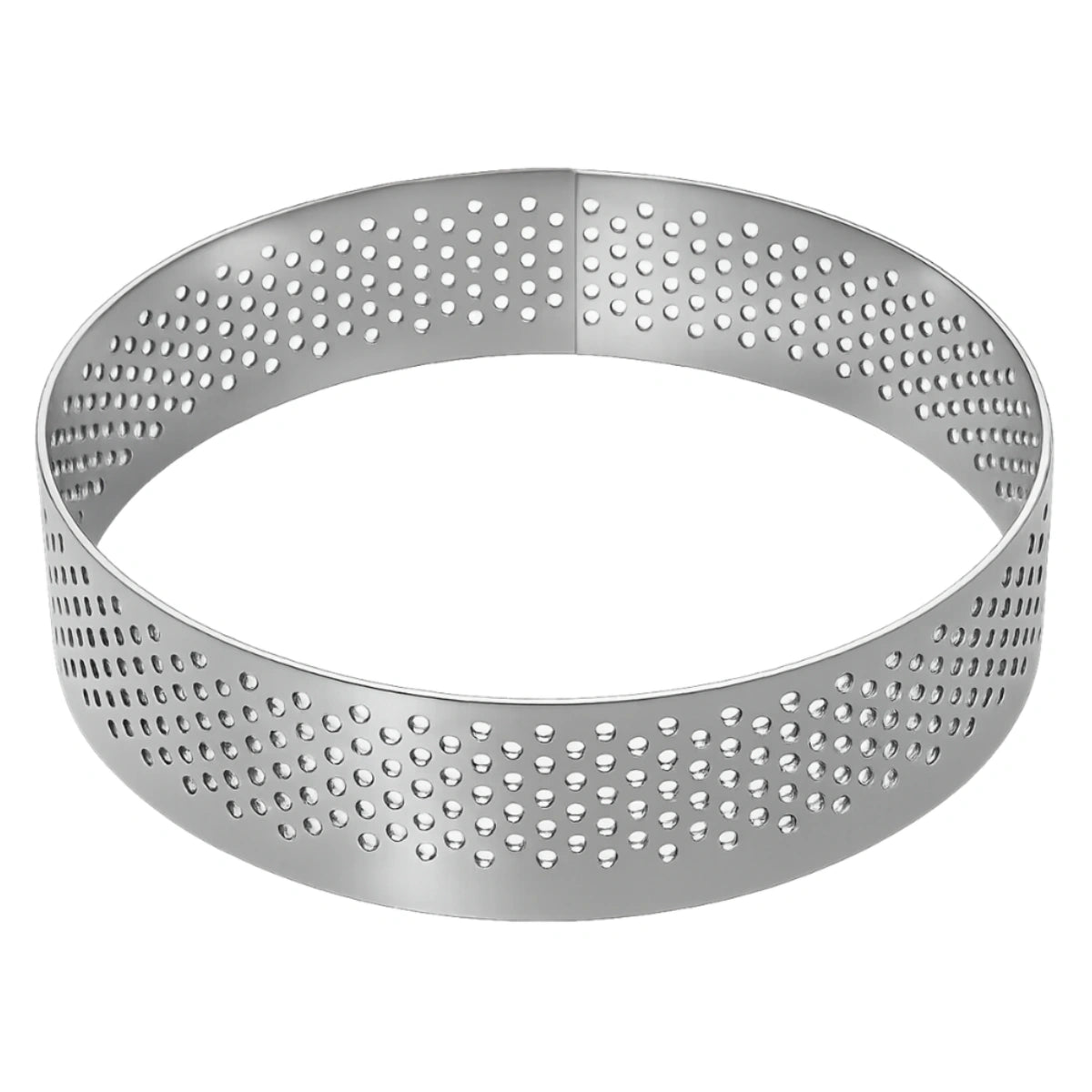 10cm x 2cm Perforated Tart Rings Iconic Cake Art