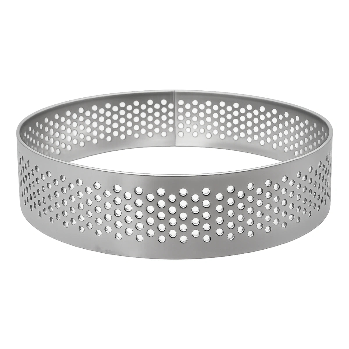 10cm x 2cm Perforated Tart Rings Iconic Cake Art