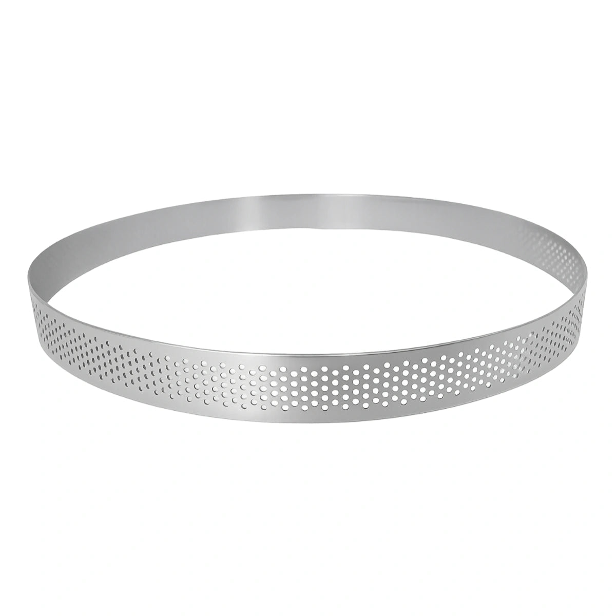 20cm x 2cm Perforated Tart Rings Iconic Cake Art