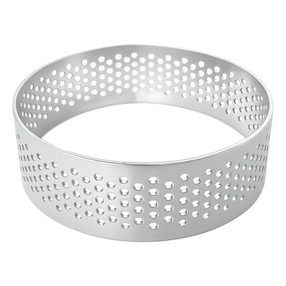 6cm x 2cm Perforated Tart Rings Iconic Cake Art