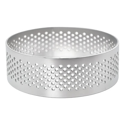 7cm x 2cm Perforated Tart Rings Iconic Cake Art