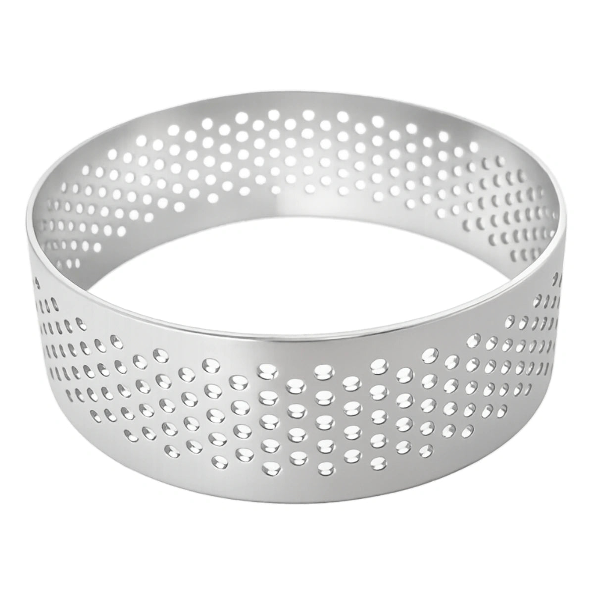 7cm x 2cm Perforated Tart Rings Iconic Cake Art