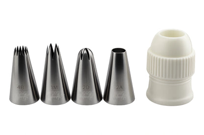 6 - Pcs Cupcake Piping Set - Iconic Cake Art