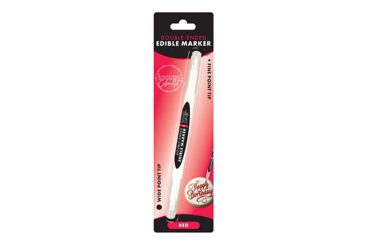 Red Double Ended Edible Marker - Iconic Cake Art