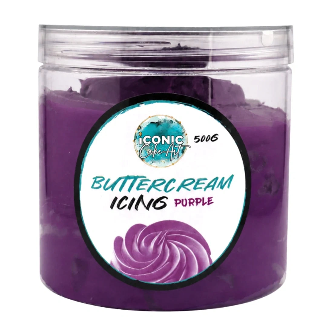 Purple Vanilla Ready to Use Buttercream 500g - Iconic Cake Art