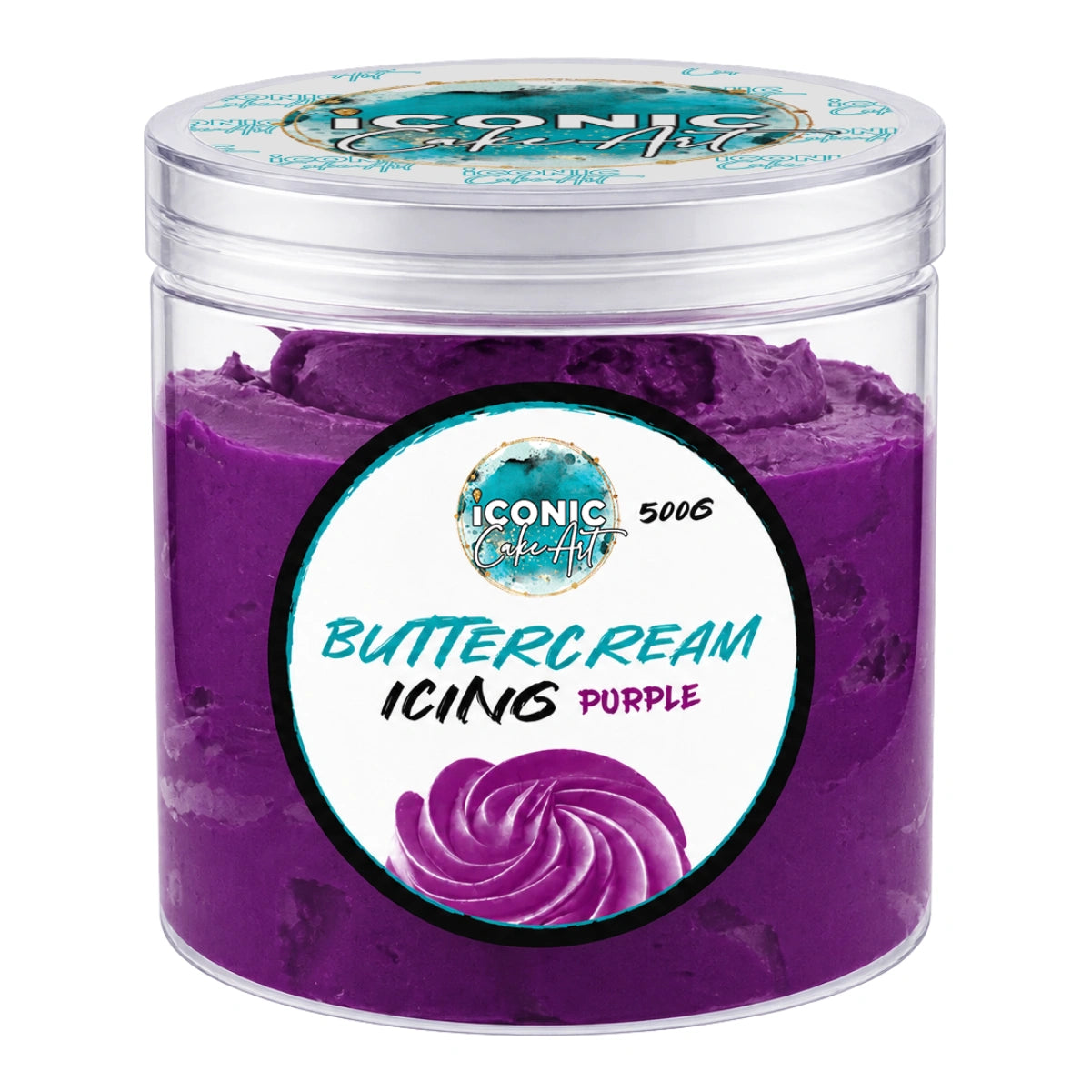 Purple Vanilla Ready to Use Buttercream 500g - Iconic Cake Art