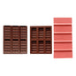 Style 1 - 6 Bars Chocolate Silicone Mould - Iconic Cake Art