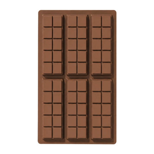 Style 2 - 6 Bars Chocolate Silicone Mould - Iconic Cake Art