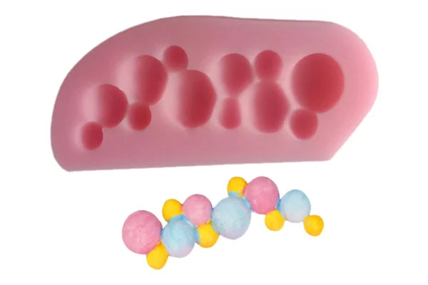 Arch Bubble Half Circle Silicone Mould - Iconic Cake Art