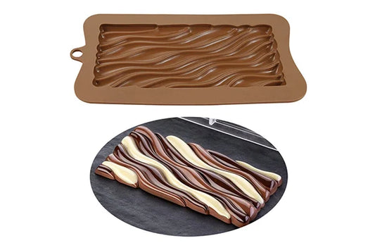 Wave Design Silicone Mould - Iconic Cake Art