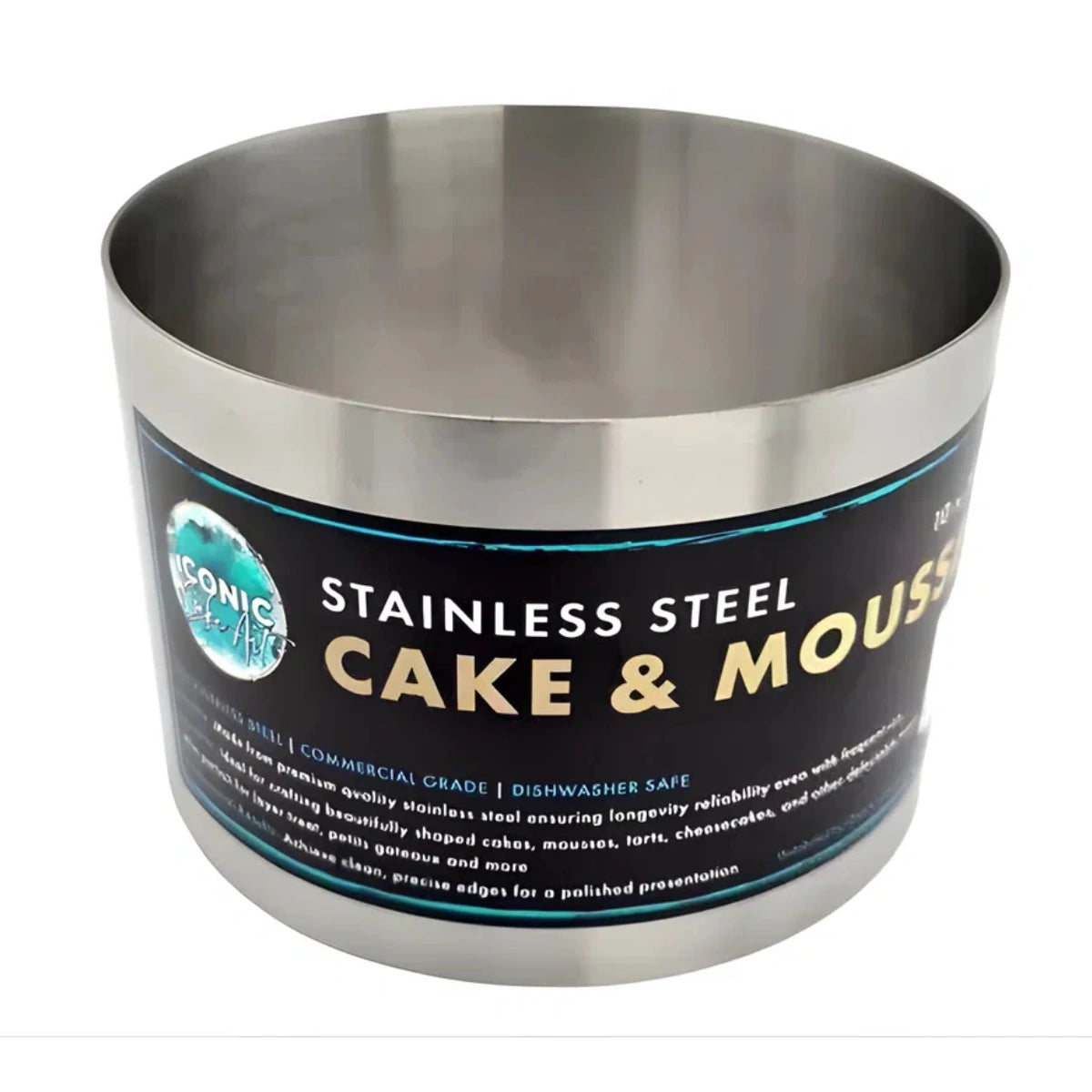 4 Inch Round Mousse Ring Iconic Cake Art