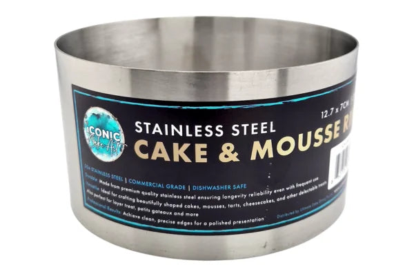 Round Mousse Ring 5 Inch - Iconic Cake Art