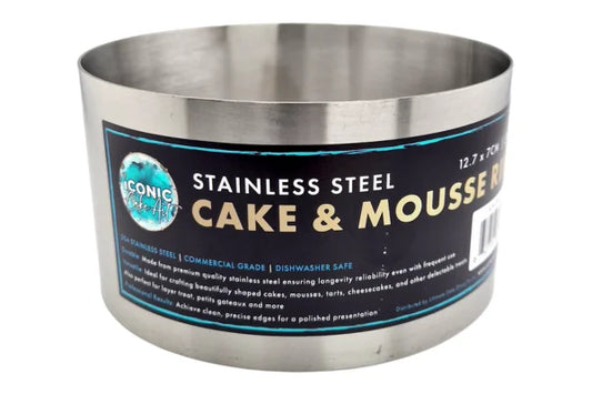 Round Mousse Ring 5 Inch - Iconic Cake Art