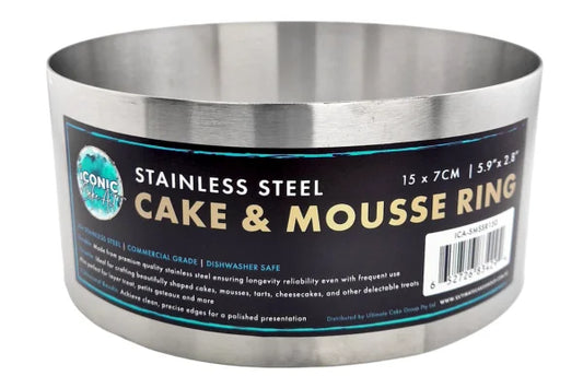 Round Mousse Ring 6 Inch - Iconic Cake Art