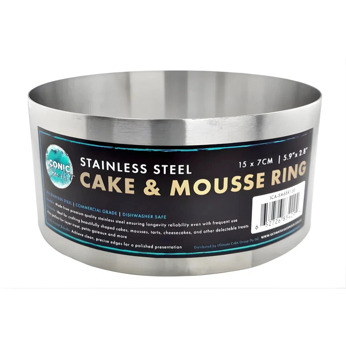 6 Inch Round Mousse Ring Iconic Cake Art