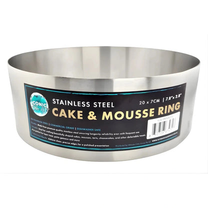 8 Inch Round Mousse Ring Iconic Cake Art